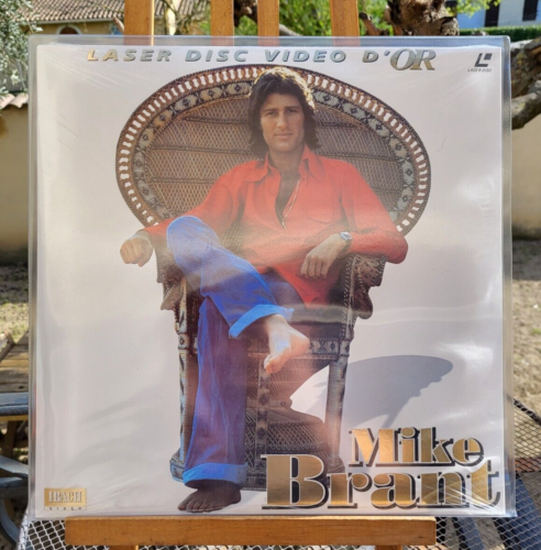 Trés Rare MIKE BRANT Le Laser Disc d'Or + Poster / NEUF & Scellé ! - Photo 1/2