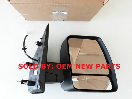 Mirror Power Heated Black Textured Passenger Side RH for NV 1500 2500 3500