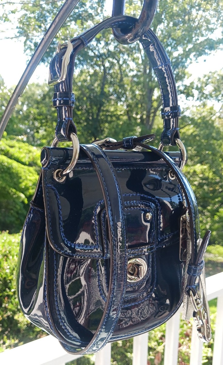 バッグ Coach Patent Leather Turnrock mini Pouch s-l1200.jpg