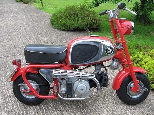 Honda CZ 100 CZ100 Monkey Bike Seat Saddle CZ100 New Seat Complete. Metal Pan. - Bild 2 von 12