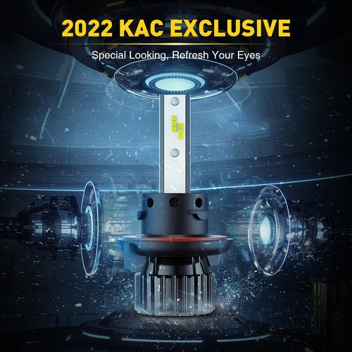 KAC CSP 9008 H13 LED Headlight Bulbs Conversion Kit High Low Beam 6000K Bright - Bild 7 von 12