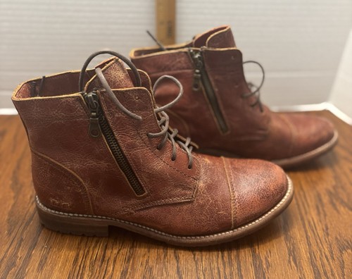 Bed/Stu Boots Women’s S 9.5 Distressed Brown Cobbler Series Bonnie II Adobe Lux - Picture 6 of 13