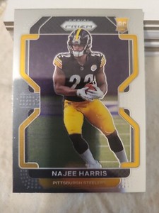 2021 PANINI PRIZM - NAJEE HARRIS - RC ROOKIE - #343 - PITTSBURGH STEELERS - MINT