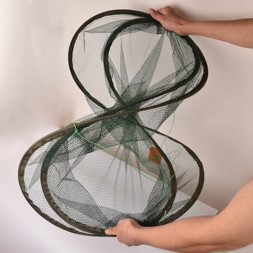 Foldable Fishing net Hand cast net Shrimp net Crab net Fishing net Crayfish H... - Bild 7 von 7
