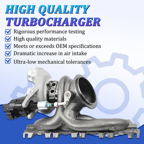 Turbo Turbocharger Kits 11657637563 For 17-20 BMW 230i 330i 430i 530i X3 X4 - Picture 4 of 18