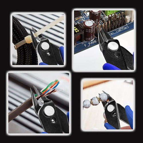 170 DIY Electronic Diagonal Pliers Side Cutting Nippers Wire Cutter pa;k; - Photo 5/14