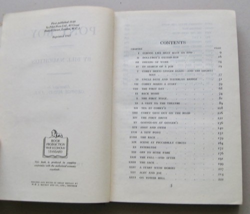 Bill Naughton Pony Boy illus 1st ed 1947 - Bild 4 von 12