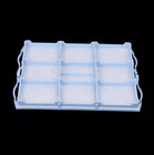 2Pcs HEPA Filter Motor Vacuum Cleaner For Bosch Siemens BSGL312GB BSGL3126GB