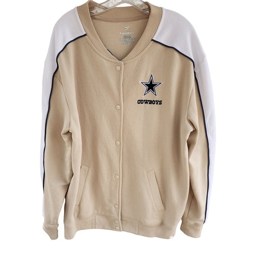 Dallas Cowboys Fanatics Damen Lounge Full-Snap Varsity Jacke XL NFL sportlich - Bild 8 von 9