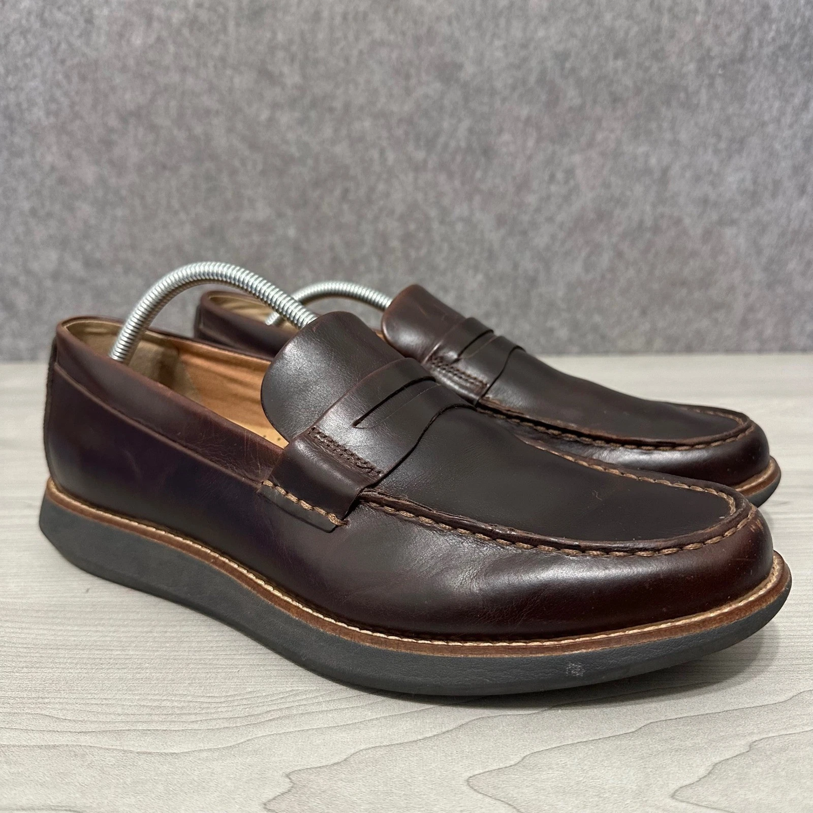 Sperry Kennedy Penny Loafer Mens 11.5 Brown Leather Casual Slip On Shoes
Opens in a new window or ta