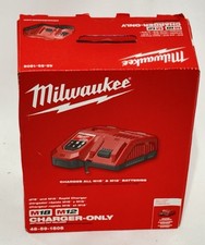 NEW Genuine Milwaukee RAPID Charger 48-59-1808 M18 M12, 18 Volt 12 Volt, OEM 18V