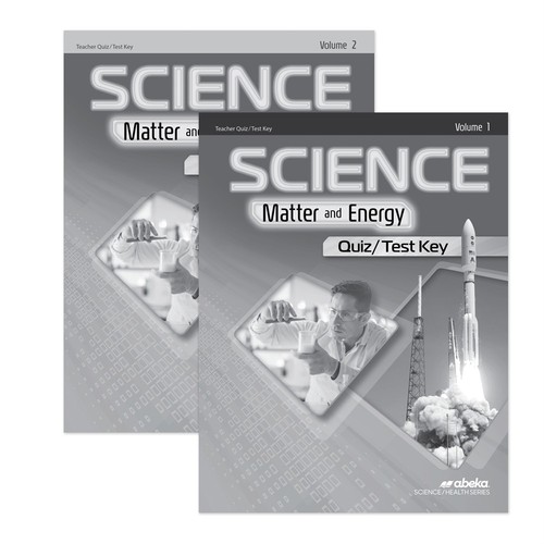 Abeka Science: Matter and Energy Quiz and Test Key Volumes 1 and 2 - 9th Grade - Picture 3 of 4