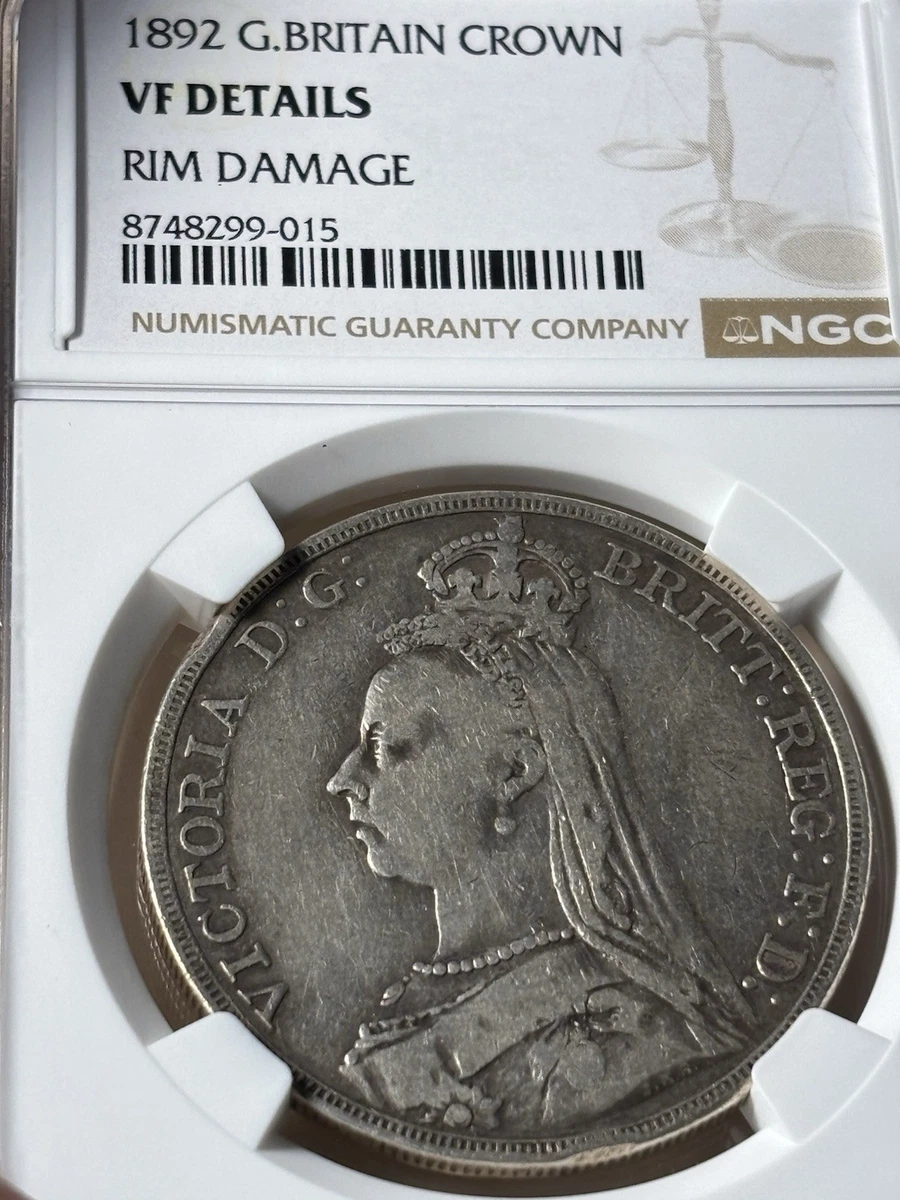 1889年 グレートブリテン クラウン銀貨 1889 Year UK Crown Coins for sale | eBay