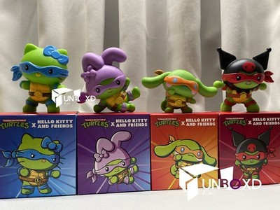 Hello Kitty x TURTLES ハッピーセットフィギュア 2025 Teenage Mutant Ninja Turtles Hello Kitty Happy Meal