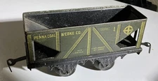 Bing 525/116 Penna Coal & Coke Co 1 Air Brake Hopper Car Pre War /  O Scale  4