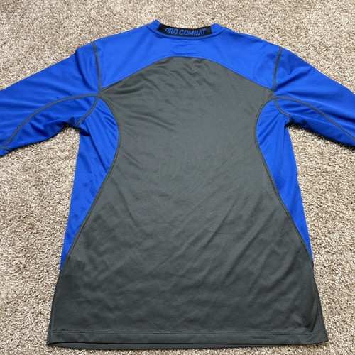 Nike Pro Combat KEN GRIFFEY JR. SWINGMAN Shirt Herren XL Dri Fit Schwarz Blau Fitted - Bild 6 von 10