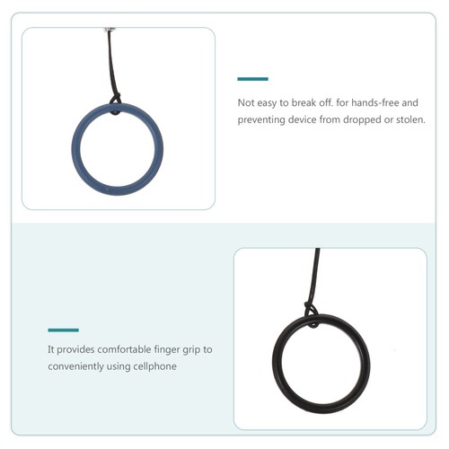 8 Pcs Metal Lanyard Ring Buckle Phone Anti Theft Strap Finger Cellphone - 第 4/12 張圖片