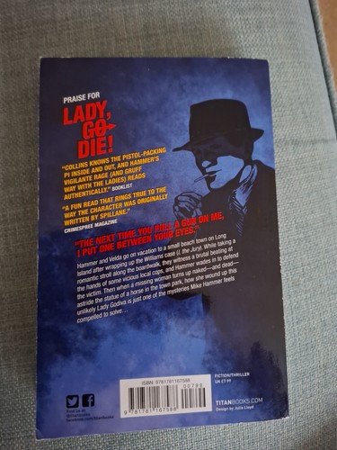 Mike Hammer - Lady, Go Die! by Max Allan Collins Pb 2013 Gc - Picture 2 of 2
