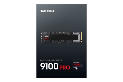 SSD 1TB Samsung M.2 PCI-E NVMe Gen5 9100 PRO Basic retail - Bild 10 von 12