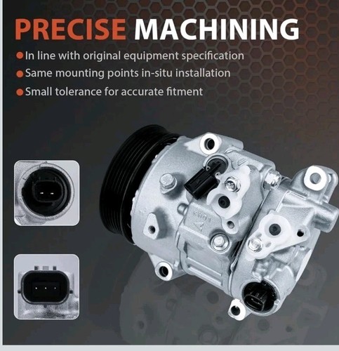 Air Cond Comp. A/C Clutch 12-17Fit for Toyota Camry 2.5L 09-12, Toyota RAV4 2.5L - Picture 2 of 6