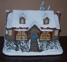 Hawthorne Village Thomas Kinkade 'Village Jeweler' & Light Unused