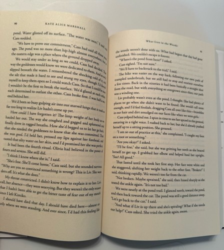 BOTM What Lies in the Woods by Kate Alice Marshall Hardcover Jan 2023 Book - Picture 3 of 5