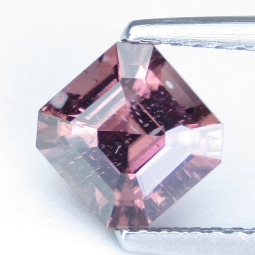 1.88Cts Natural Amazing Unheated Grape Pink Color Ascher Cut Spinel Loose Gem - Picture 3 of 6