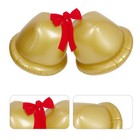  2 Pcs Aufblasbarer Bogen Deko Weihnachtsfeier Weihnachtsglocken Riesige