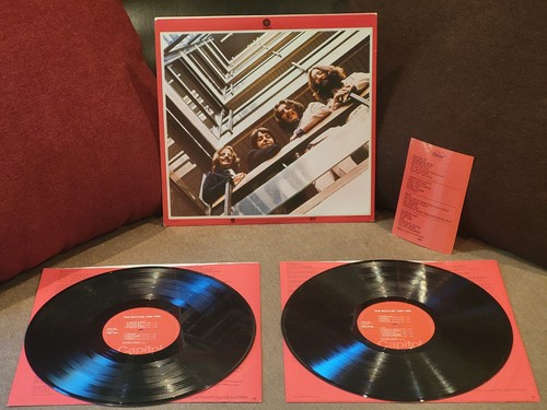 The Beatles-1976 Capitol "1962-1966" 2 LP Set EX to NM Condition Barely Played! - Afbeelding 6 van 14