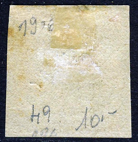 SEYCHELLES King Edward VII 1903 3 cents Surcharge on 15c. Blue ON PIECE SG 57 - Picture 2 of 2