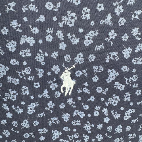 Polo Ralph Lauren Polo Para Hombres 4XB Estampado Floral Manga Corta Azul Marino - Imagen 4 de 9