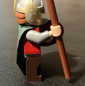 LEGO &Eacute;omer Minifigure & Horse (Genuine; Uruk-Hai Army 9471) Lord of the Rings