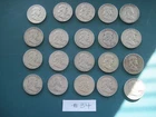 US Ben Franklin Half Dollar Roll - 20 coins as pictured - $10 Face Value Lot #34