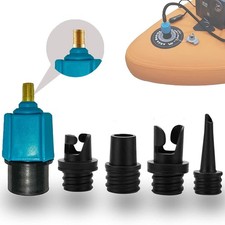 SUP Pump Adapter with 4 Air Valve Nozzles for Inflatable Boat Paddle Board