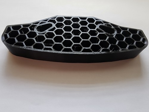 Honeycomb Flex Front Bumper Tamiya TT01 & TT02 - Picture 2 of 2