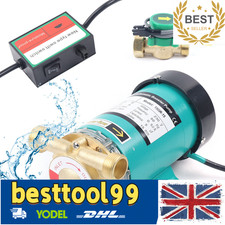 Hot Water Booster Mains Pressure Shower Pump Single Suction Electric Home Boost
