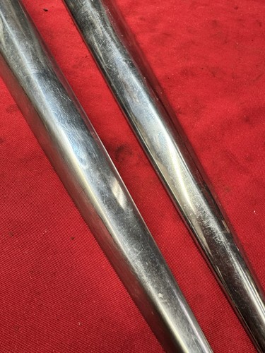 1958 Chevy Impala BelAir PAIR QUARTER PANEL TRIM MOULDINGS SPEARS Original GM 58 - Picture 4 of 13