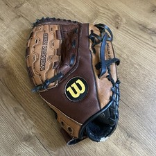 Wilson Monsta Web A440 Fast Pitch A0442 12  RHT Left Handed Leather Glove VGC