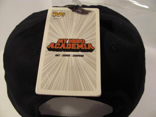 My Hero Academia Mütze Unisex Schwarz Verstellbar Funko Pop 2020 Cap All Might Neu - Bild 6 von 10
