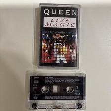 QUEEN - Live Magic - Cassette Tape Live Album : 1986 release EMI