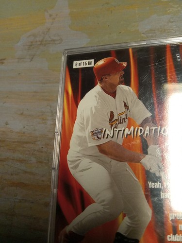 1999 Skybox Premium Intimidation Nation Mark McGwire # /99 - Picture 5 of 7