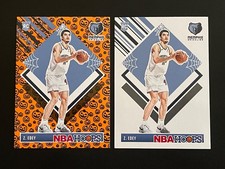(2) 2024-25 Panini Haunted Hoops Tribute Zach Edey #295 Pumpkins RC + Base RC