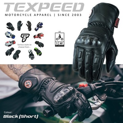 Motorrad Motorrad Leder Handschuhe Warm Biker Wasserdicht CE Knöchelschutz