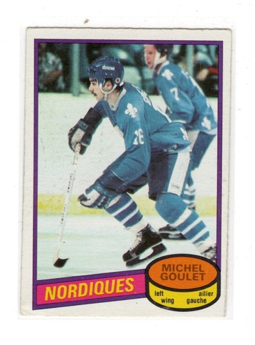 1980/81 O-Pee-Chee #67 Michel Goulet Rookie Card G-VG