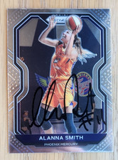 Alanna Smith Signed 2021 Panini Prizm WNBA Card #52 Phoenix Mercury 2