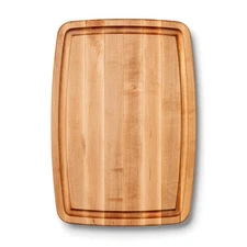John Boos CB Reversible Wood Cutting Board with Juice Groove, Maple