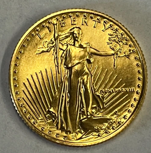 1988 American Gold Eagle 1/4 oz — photo from the most recent tracked eBay sale