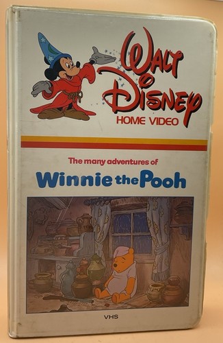 Die vielen Abenteuer von Winnie Puuh VHS Disney Heimvideo Klappschale 25VS
