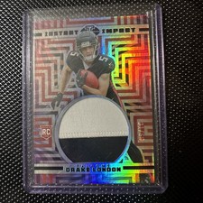 ROOKIE 🔥2022 Panini Illusions Instant Impact  /50 Drake London #II-DL Rookie RC