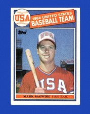 1985 Topps Set-Break #401 Mark Mcgwire VG-VGEX *GMCARDS*
